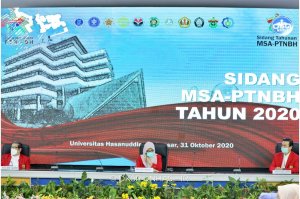 Unhas Tuan Rumah Sidang Tahunan Majelis Senat Akademik PTN-BH 2020