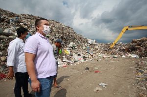 Temukan Segudang Masalah Tinjau TPA Antang, Erwin Aksa: Contoh Wali Kota Gagal Bangun Pengelolaan Sampah Modern