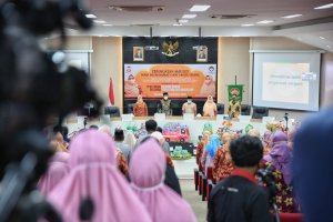 DWP Kota Makassar Rayakan Maulid, PJ Wali Kota Himbau Penegakan Protokol Kesehatan
