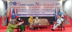 Jelang Seminar Nasional Virtual Politani Pangkep, Panitia Gelar Gladi Pemantapan