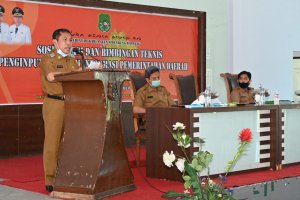 Implementasi SIPD, Pemkab Sidrap Adakan Sosialisasi dan Bimtek