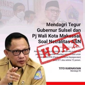 Beredar Isu Gubernur Sulsel dan Pj Walikota Makassar Ditegur Mendagri, Staf Ahli Komunikasi Beri Klarifikasi