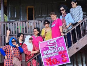 Bersatu, Komunitas Sosialita Ajak Emak-emak Coblos DILAN