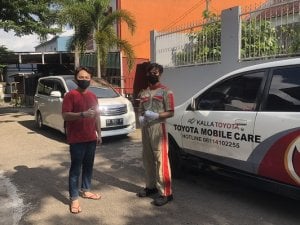 Servis Toyota Anda di Rumah dengan Layanan Toyota Mobile Care