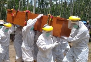 Jenazah Covid-19 Hilang di Pemakaman, 6 Orang Ditangkap