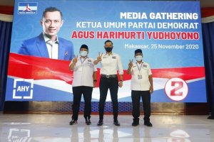 AHY: Saya Hadir untuk Pastikan Kemenangan Appi-Rahman di Makassar
