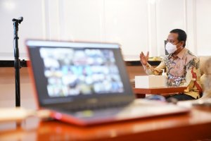 Sinergitas Pemprov Sulsel dan KPK Terlihat Saat Monev MCP Tahun 2020