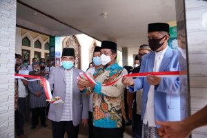 Wagub Sulsel Resmikan Perpustakaan Digital di Masjid Darussalam Muhammadiyah Borong Jambu