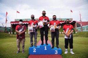 Bersama Wakapolda, Wagub Sulsel Hadiri Lomba Menembak Reaksi Level 1 dan Tactical Challange