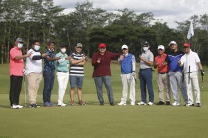 Libur Kampanye, Appi Meriahkan Golf Bersama Kalla-Bosowa