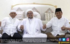 Masuk Tiga Besar Survei Capres, Habib Rizieq Berpotensi Jadi Lawan Prabowo di 2024