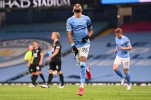 Mahrez Hattrick, Manchester City Ganyang Burnley