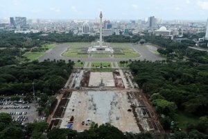 Penebangan Pohon di Monas Diungkit Lagi, Loyalis Anies: Giliran Wadas Pada Bisu