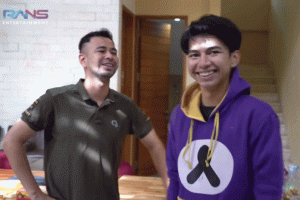 Raffi Ahmad Utus Pria yang Mirip Dirinya Beri Donasi Korban Banjir Kalsel