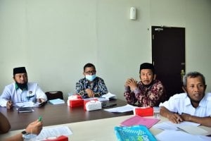 Bahas Ranperbup Pedoman Pengelolaan Zakat, Pemkab Sidrap dan Baznas Rapat Koordinasi