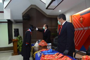 Taruna Poltekip dan Poltekim Diwisuda di Kemenkumham Sulsel