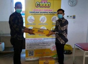 Covid-19 Masih Mengintai, PT Bintang Toedjoe Sumbang Ratusan Ribu Saset Suplemen