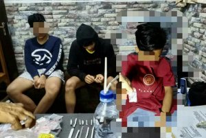 Edarkan Barang Terlarang, Tiga Oknum Pelajar Diciduk Polisi