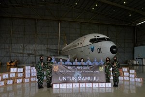 PIA Ardhya Garini dan Wara Bantu Korban Gempa Mamuju