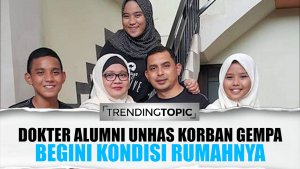 Begini Kondisi Rumah Dokter Alumni Unhas yang Jadi Korban Gempa di Sulbar