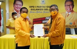 Herman Heizer Plt Ketua Golkar Parepare, Diminta Segera Siapkan Musda