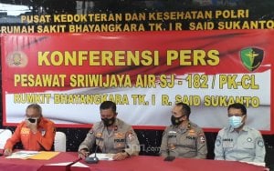 Satu Jenazah Penumpang Sriwijaya Air Teridentifikasi, Ini Identitasnya