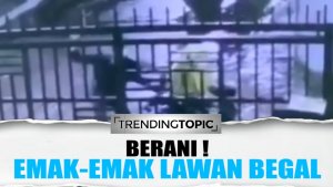 Berani ! Emak Emak ‘Lawan’ Begal di Makassar
