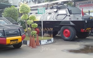 Jelang Sidang Praperadilan Rizieq Shihab, Mobil Barakuda Sudah Siaga di PN Jakarta Selatan