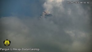 Luncurkan Awan Panas, Begini Penampakan Terkini Gunung Merapi