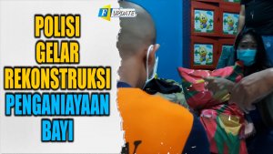 Polisi Gelar Rekonstruksi Penganiayaan Bayi, Pelaku dan Ibu Korban Bersitegang