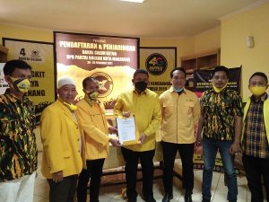 Appi Kembalikan Formulir Pendaftaran Balon Ketua Golkar Makassar, Berkasnya Dinyatakan Lengkap