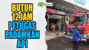 Butuh 12 Jam Pemadam Jinakkan Api di Panakkukang Square, Satu Petugas Damkar Terluka