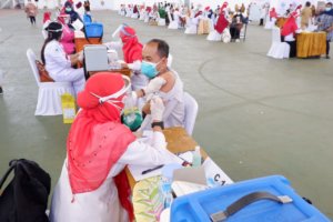 Mulai Hari Ini, Pemprov Sulsel Lakukan Vaksinasi Massal di Unhas