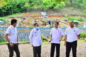 Kunjungan Objek Wisata Bupati Sidrap Berlanjut, Giliran Pulau Buatan Didatangi
