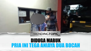 Pria Diduga Mabuk Tega Aniaya Dua Bocah di Depan Asrama Mahasiswa