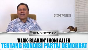 ‘Blak blakan’ Jhoni Allen Sebut SBY Bukan Pendiri Partai Demokrat