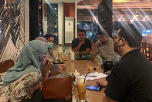 Rakerda SMSI Sulsel Terapkan Prokes Ketat, Peserta dan Tamu Dirapid Test Antigen