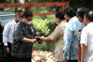 Lakukan Pertemuan, Prabowo dan Airlangga Dukung Jokowi