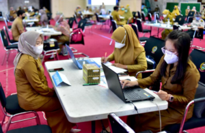 ASN Pemprov Lingkup Kantor Gubernur Sulsel Divaksin