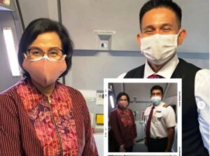 Terbang Perdana Setelah Setahun Pandemi, Intip Kisah Sri Mulyani