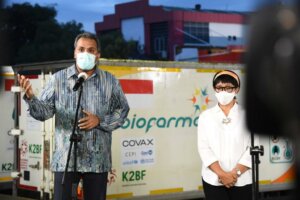 Vaksin Covid-19 dari Skema Multilateral Tiba di Indonesia