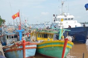 KKP Tangkap Kapal Ikan Asing Berbendera Vietnam di Laut Natuna Utara
