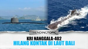 Ingin Latihan Penembakan, 1 Kapal Selam Indonesia Hilang Kontak Di Laut Bali