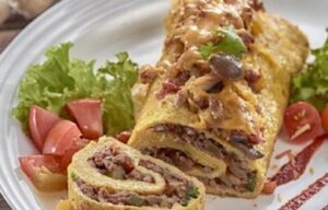 Menu Buka Puasa, Omelet Daging Paprika