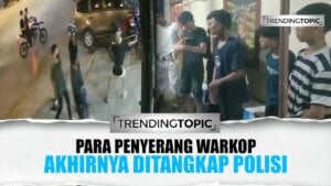 12 Pelaku Penyerangan Warkop Ditangkap, Begini Kronologi Kejadiannya