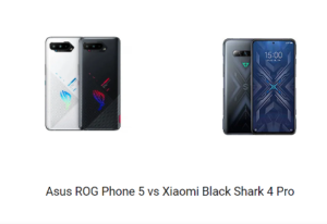 Ini Perbandingan Spesifikasi Asus ROG Phone 5 vs Black Shark 4 Pro