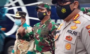 Kembali Kunjungi Gereja Katedral Makassar, Marsekal Hadi: TNI dan Polisi Hadir Agar Warga Aman dari Teror
