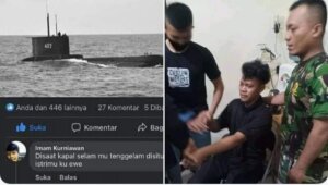 Pelaku Pelecehan Keluarga Korban KRI Nanggala 402 Ditangkap, Imam Kurniawan Ngaku Sebagai Korban