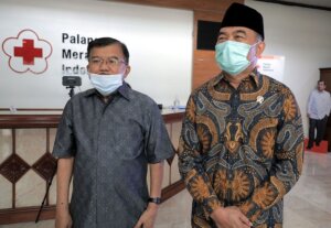 Menko PMK Temui JK, Konsultasikan Pelaksanaan Salat Tarawih di Tengah Pandemi Covid-19