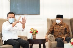 Sinergitas Pembangunan, Wali Kota Parepare Temui Plt Gubernur Sulsel